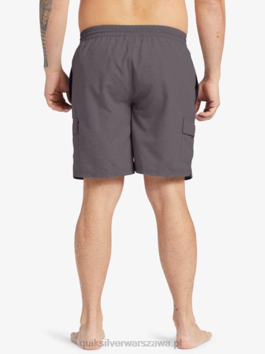 mężczyźni Quiksilver Waterman balansuje 18 salwami 4DBV910 ciemnoszary wrzos