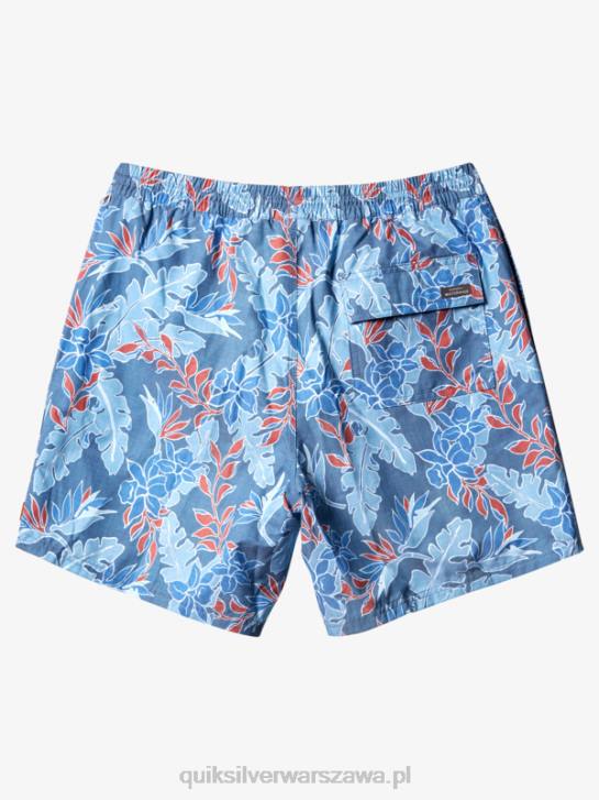 mężczyźni Quiksilver Waterman doskonałe wyczucie 17 wolejów 4DBV407 chorąży niebieski doskonały dotyk v