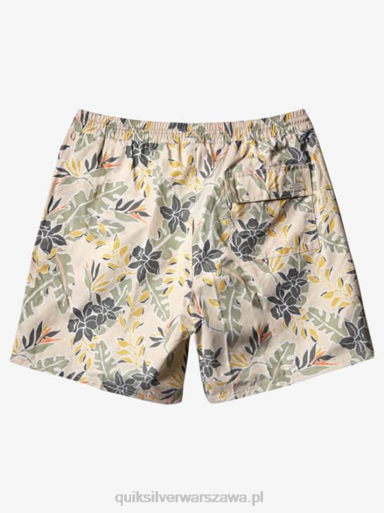 mężczyźni Quiksilver Waterman doskonałe wyczucie 17 wolejów 4DBV408 brązowy ryż doskonały dotyk
