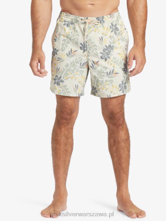 mężczyźni Quiksilver Waterman doskonałe wyczucie 17 wolejów 4DBV408 brązowy ryż doskonały dotyk