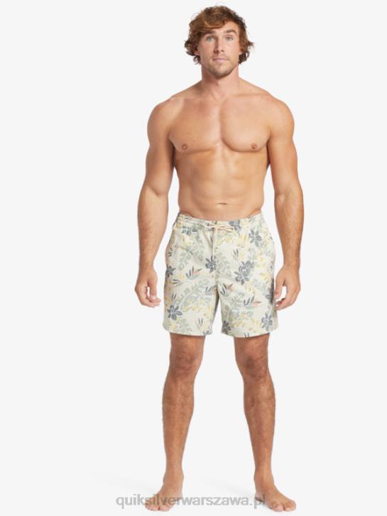 mężczyźni Quiksilver Waterman doskonałe wyczucie 17 wolejów 4DBV408 brązowy ryż doskonały dotyk