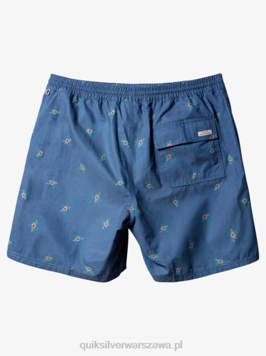 mężczyźni Quiksilver Waterman małe pedały 17 salw 4DBV395 małe pedały chorąży niebieskie v