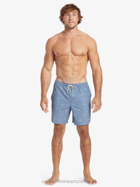 mężczyźni Quiksilver Waterman małe pedały 17 salw 4DBV395 małe pedały chorąży niebieskie v