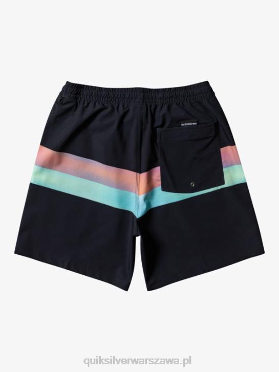 mężczyźni Quiksilver aerograf surfsilk 17 salw 4DBV654 czarny