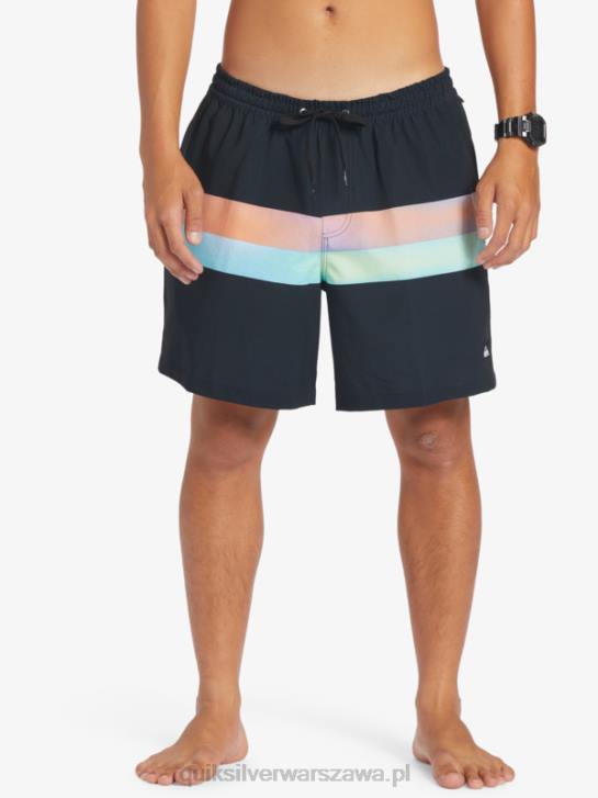 mężczyźni Quiksilver aerograf surfsilk 17 salw 4DBV654 czarny