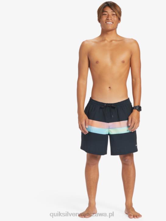 mężczyźni Quiksilver aerograf surfsilk 17 salw 4DBV654 czarny