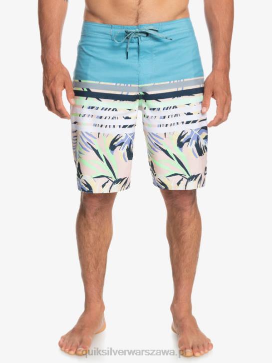 mężczyźni Quiksilver codzienna swellowa wizja 20 szortów plażowych 4DBV1617 delph niebieski