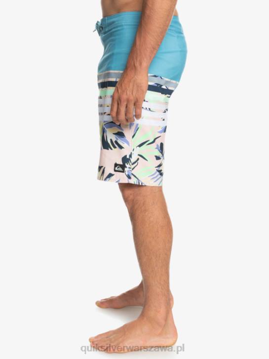 mężczyźni Quiksilver codzienna swellowa wizja 20 szortów plażowych 4DBV1617 delph niebieski