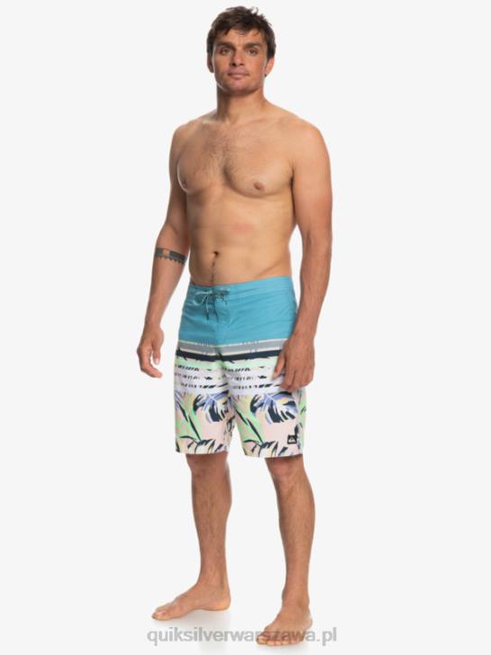 mężczyźni Quiksilver codzienna swellowa wizja 20 szortów plażowych 4DBV1617 delph niebieski
