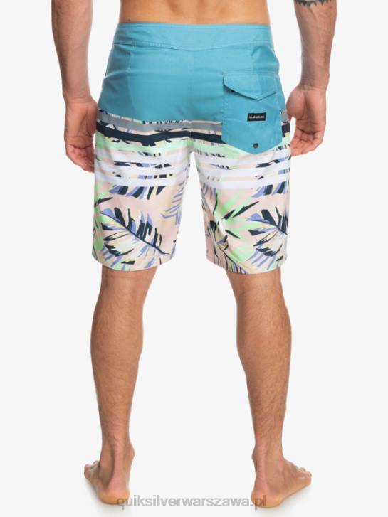 mężczyźni Quiksilver codzienna swellowa wizja 20 szortów plażowych 4DBV1617 delph niebieski