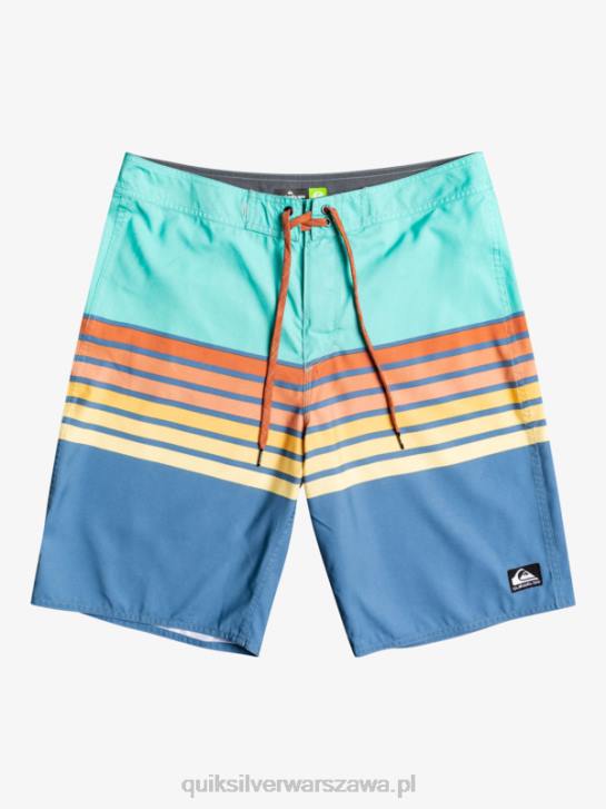mężczyźni Quiksilver codzienna swellowa wizja 20 szortów plażowych 4DBV1619 basen niebieski