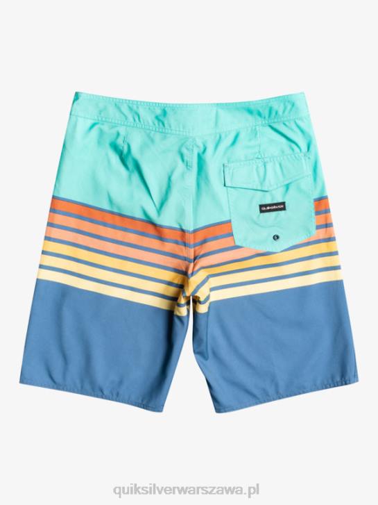 mężczyźni Quiksilver codzienna swellowa wizja 20 szortów plażowych 4DBV1619 basen niebieski