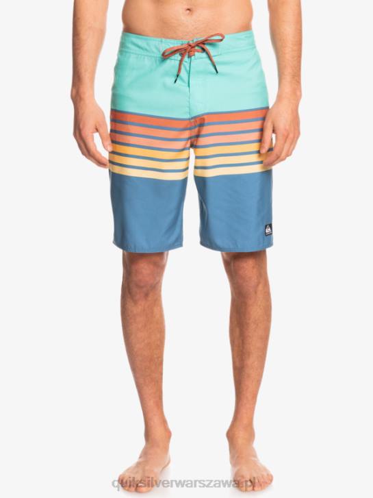 mężczyźni Quiksilver codzienna swellowa wizja 20 szortów plażowych 4DBV1619 basen niebieski