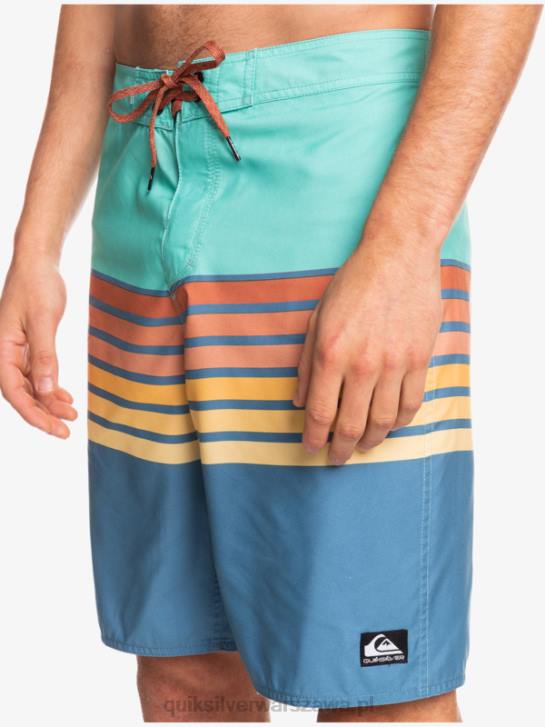 mężczyźni Quiksilver codzienna swellowa wizja 20 szortów plażowych 4DBV1619 basen niebieski