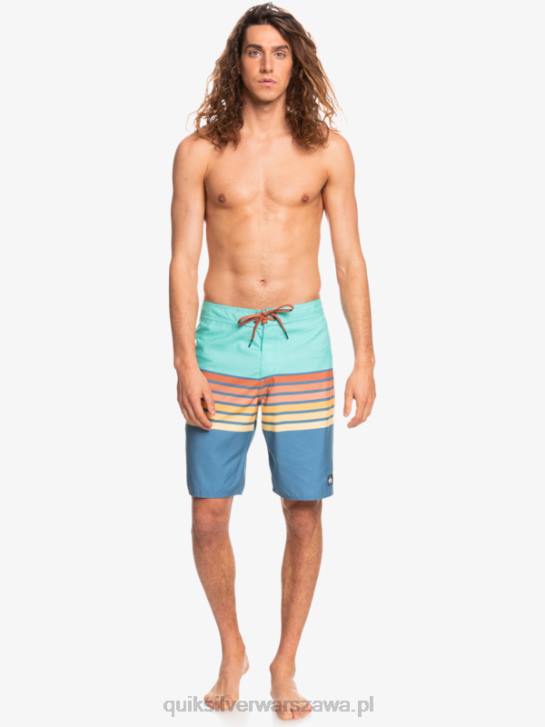 mężczyźni Quiksilver codzienna swellowa wizja 20 szortów plażowych 4DBV1619 basen niebieski