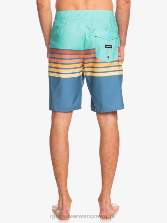 mężczyźni Quiksilver codzienna swellowa wizja 20 szortów plażowych 4DBV1619 basen niebieski