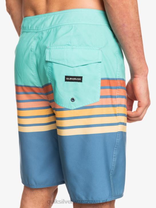 mężczyźni Quiksilver codzienna swellowa wizja 20 szortów plażowych 4DBV1619 basen niebieski