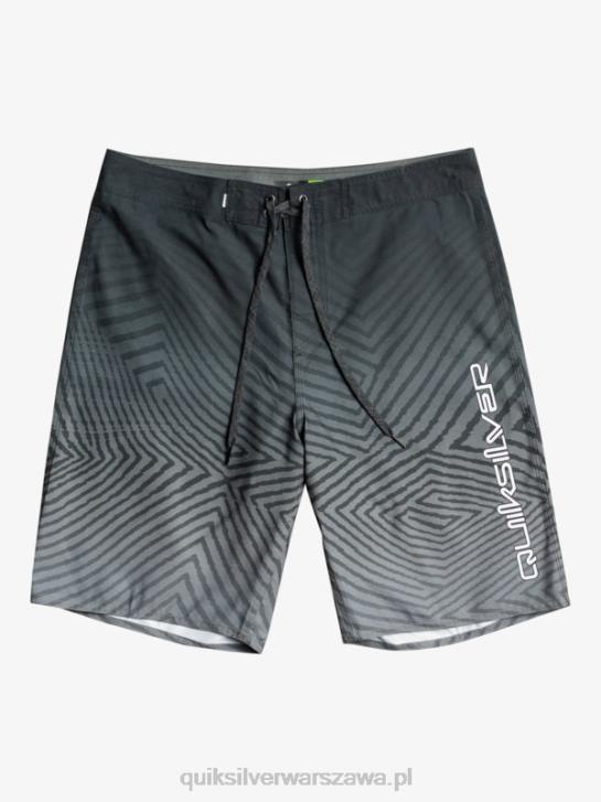 mężczyźni Quiksilver codzienne szorty typu Warp Fade 20 4DBV1281 czarny