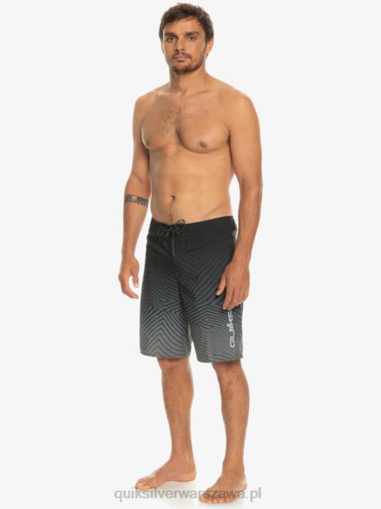 mężczyźni Quiksilver codzienne szorty typu Warp Fade 20 4DBV1281 czarny