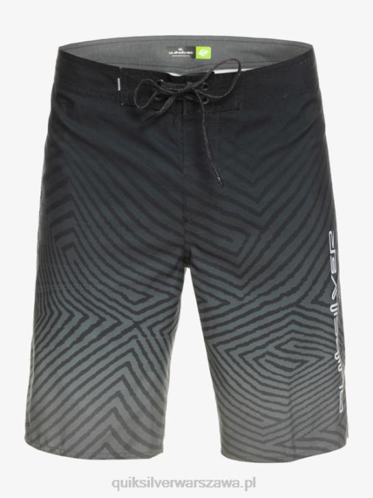 mężczyźni Quiksilver codzienne szorty typu Warp Fade 20 4DBV1281 czarny