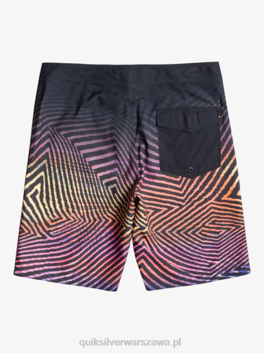 mężczyźni Quiksilver codzienne szorty typu Warp Fade 20 4DBV1283 asfalt
