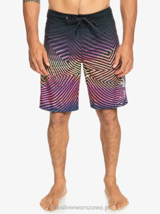 mężczyźni Quiksilver codzienne szorty typu Warp Fade 20 4DBV1283 asfalt