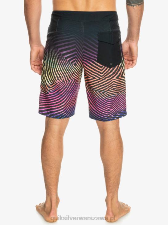 mężczyźni Quiksilver codzienne szorty typu Warp Fade 20 4DBV1283 asfalt