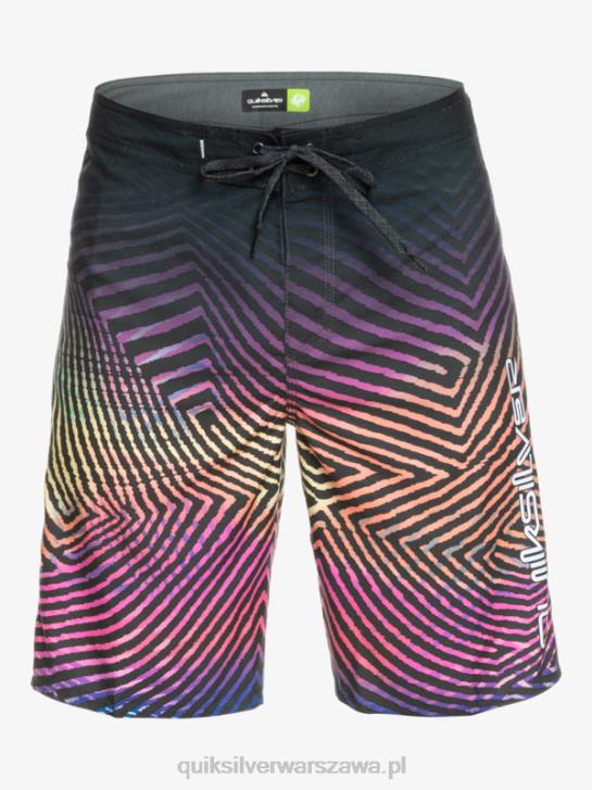 mężczyźni Quiksilver codzienne szorty typu Warp Fade 20 4DBV1283 asfalt