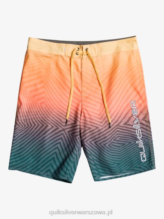 mężczyźni Quiksilver codzienne szorty typu Warp Fade 20 4DBV1284 marynarka o północy