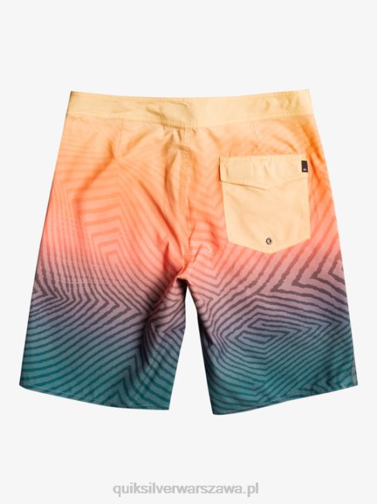 mężczyźni Quiksilver codzienne szorty typu Warp Fade 20 4DBV1284 marynarka o północy