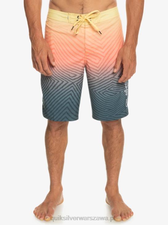 mężczyźni Quiksilver codzienne szorty typu Warp Fade 20 4DBV1284 marynarka o północy