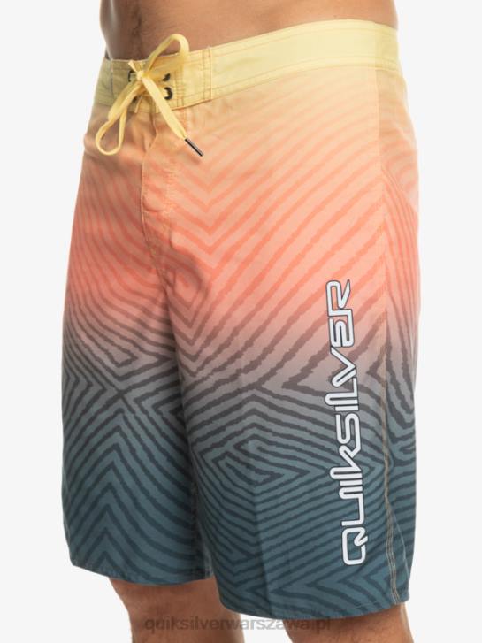 mężczyźni Quiksilver codzienne szorty typu Warp Fade 20 4DBV1284 marynarka o północy