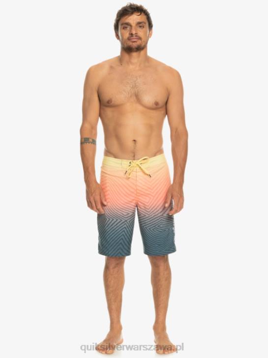 mężczyźni Quiksilver codzienne szorty typu Warp Fade 20 4DBV1284 marynarka o północy
