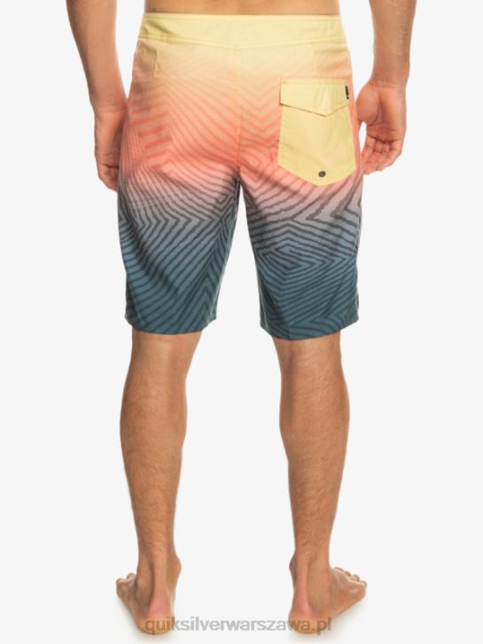 mężczyźni Quiksilver codzienne szorty typu Warp Fade 20 4DBV1284 marynarka o północy