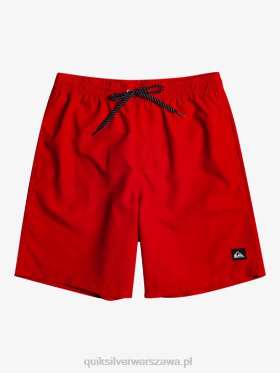 mężczyźni Quiksilver codziennie 15 salw 4DBV463 czerwone ryzyko