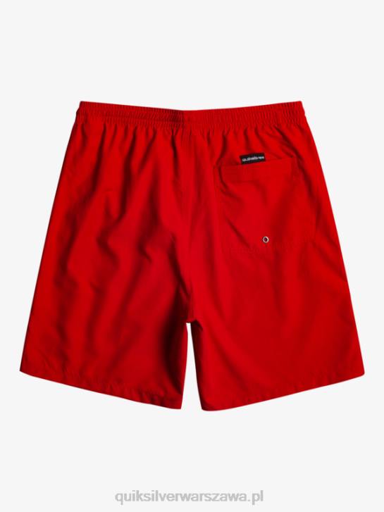 mężczyźni Quiksilver codziennie 15 salw 4DBV463 czerwone ryzyko