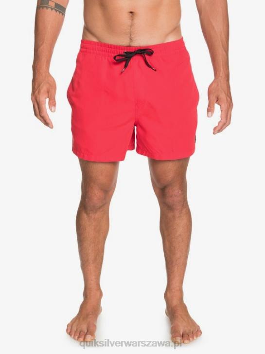 mężczyźni Quiksilver codziennie 15 salw 4DBV463 czerwone ryzyko