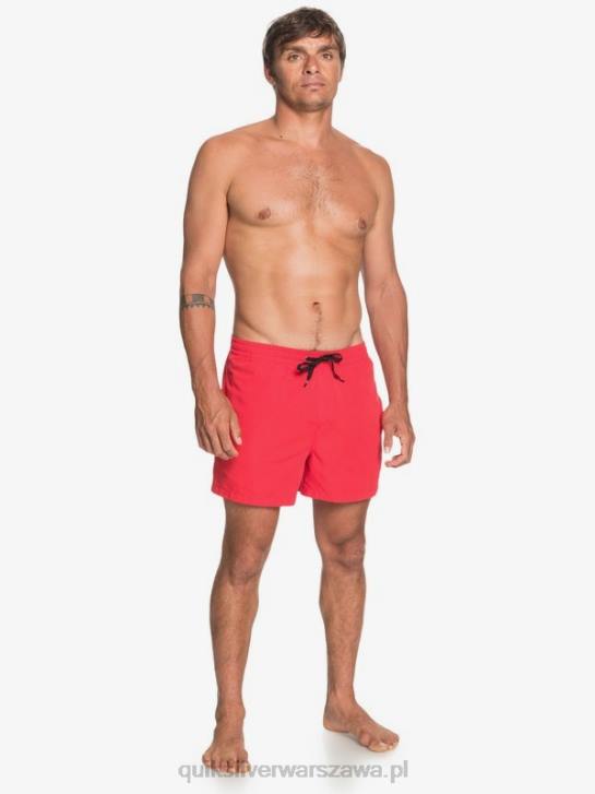 mężczyźni Quiksilver codziennie 15 salw 4DBV463 czerwone ryzyko