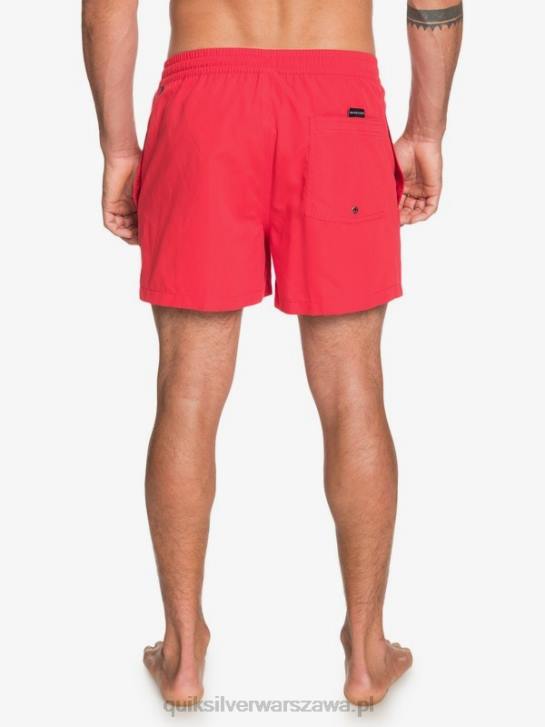 mężczyźni Quiksilver codziennie 15 salw 4DBV463 czerwone ryzyko