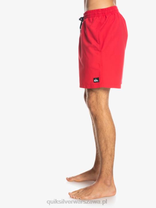 mężczyźni Quiksilver codziennie 17 salw 4DBV618 czerwone ryzyko