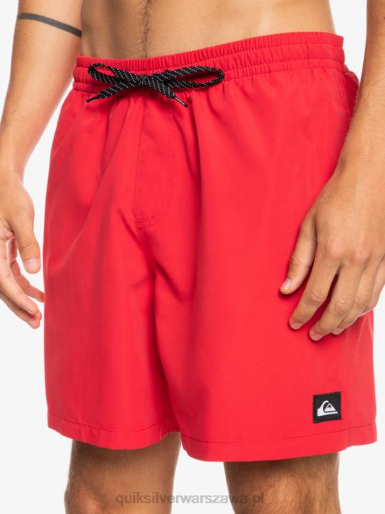 mężczyźni Quiksilver codziennie 17 salw 4DBV618 czerwone ryzyko
