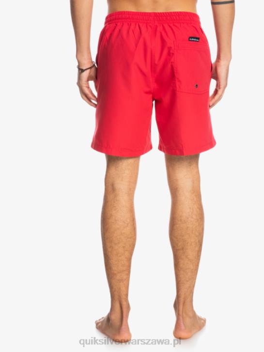mężczyźni Quiksilver codziennie 17 salw 4DBV618 czerwone ryzyko
