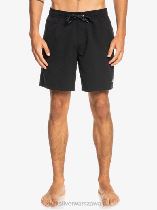 mężczyźni Quiksilver codziennie 17 salw 4DBV619 czarny