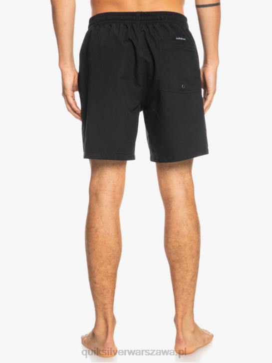 mężczyźni Quiksilver codziennie 17 salw 4DBV619 czarny