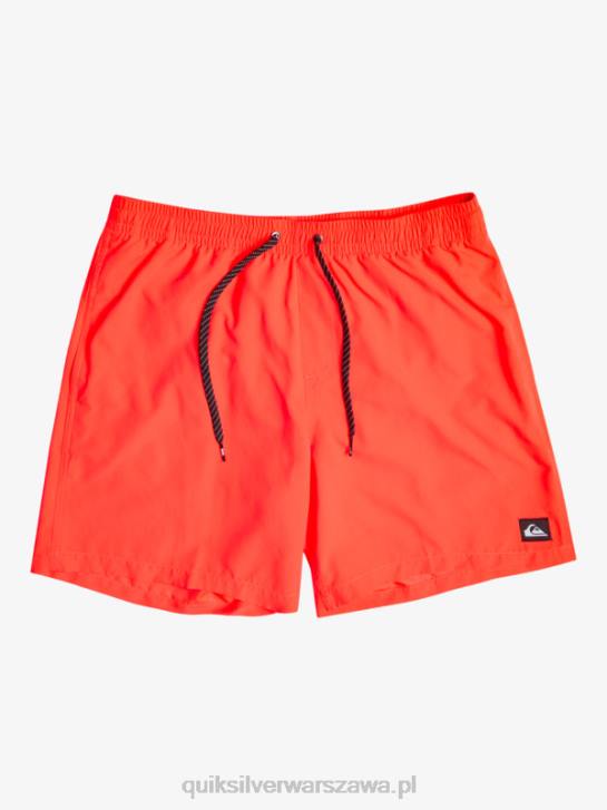 mężczyźni Quiksilver codziennie 17 salw 4DBV624 ognisty koral
