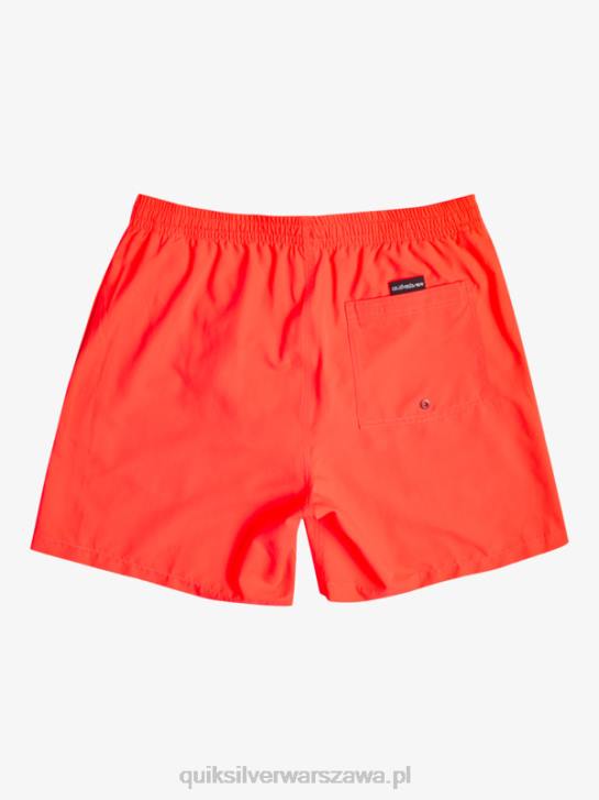 mężczyźni Quiksilver codziennie 17 salw 4DBV624 ognisty koral