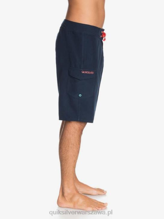 mężczyźni Quiksilver codziennie 21 szortów 4DBV1535 granatowa marynarka
