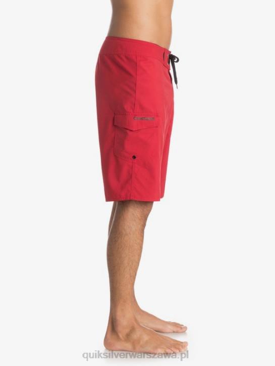 mężczyźni Quiksilver codziennie 21 szortów 4DBV1543 szybka czerwień