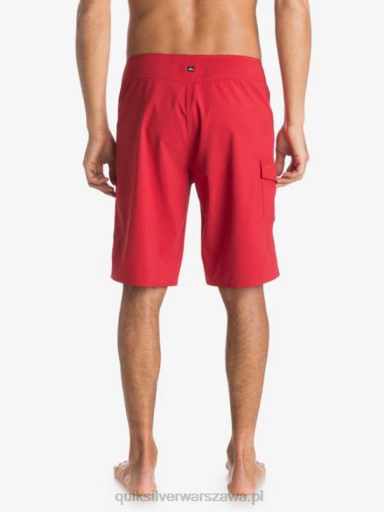 mężczyźni Quiksilver codziennie 21 szortów 4DBV1543 szybka czerwień