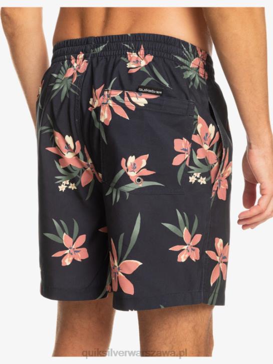 mężczyźni Quiksilver codziennie miksuj 17 wolejów 4DBV1208 asfalt